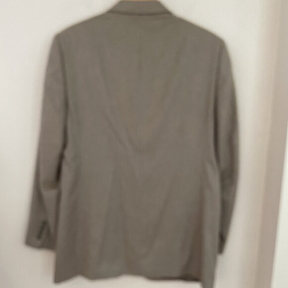 Joseph & Lyman Cashmere Blazer Sport Coat Men 40R Beige Two Button Ventless EUC - Picture 5 of 14